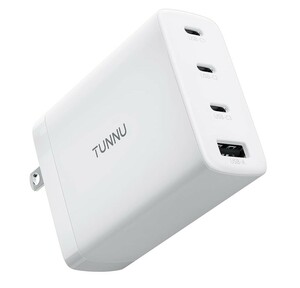 PD 充電器100W USB-C GaN技術 PD3.0採用 Type-c急速充電アダプター マルチポート 壁掛け式 4ポート同時充電可 パソコン スマホ 全て対応