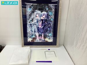 【現状/同梱不可】アールビバン 版画 てぃんくる ESTATE NEVE STELLATO DX 作品番号 18/45/ミクスドメディア