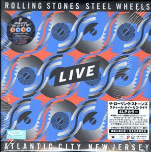 直輸入・限定盤 EUプレス4LPカラー！The Rolling Stones / Steel Wheels Live Atlantic City New Jersey 2020年【Rolling Stones 0874195】