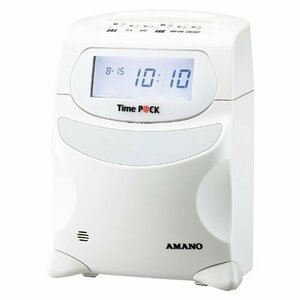 送料無料 新品 AMANO アマノ 勤怠管理ソフト付タイムレコーダー TimeP@CKIII 100