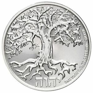 [保証書・カプセル付き] 2022年 (新品) ニウエ「生命の木」純銀 1オンス 銀貨