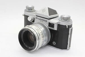 【訳あり品】 Praktina FX Carl Zeiss Jena Biotar 58mm F2 カメラ s2075