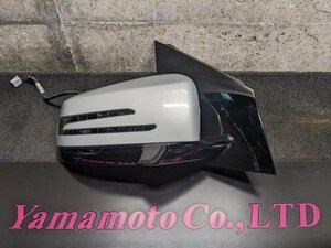 【値下げ】H24　メルセデスベンツ　Bクラス　B180　W246　DBA-246242　右ドアミラー　9ピン・4ピン　右ハンドル車　シルバー　未テスト