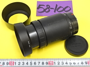 58-100/TAMRONタムロン AF LD 70-300mm TELE-MACRO(1:3.8) Φ58 一眼レフ用カメラレンズ 光学機器 カメラアクセサリー