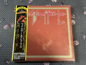 廃盤 7インチ紙ジャケ BBA ベック・ボガート ＆ アピス★ライヴ・イン・ジャパン -40周年記念盤- 2枚組