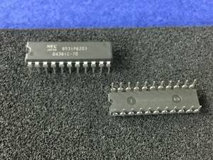 UPDD4361C-70 【即決即送】NEC 65,536ⅹ1-Bit スタティック CMOS RAM D4361C-70 [328PrK/195157] NEC 65,536x1-BIT Static CMOS RAM ３個