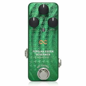 最落無し! One Control　PERSIAN GREEN SCREAMER　/ a44911　オリジナル808サウンドと、モダントランスペアレントドライブを両立！　1円