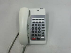 ★☆NEC 8ボタン単独電話機 DTL-1BM-1D(WH)領収書可1☆★