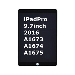 iPadPro9.7 9.7 インチ A1673 A1674 A1675 ガラス 液晶 パネル 黒 Sクラス タッチスクリーン交換 修理 リペアパーツ 画面 割れ