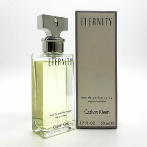 CALVIN KLEIN カルバン クライン エタニティ ETERNITY EDP 50ml ☆残量たっぷり9割　送料350円