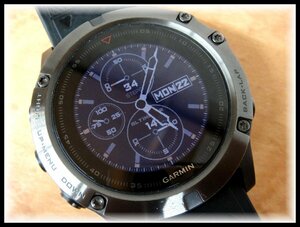 64406ST GARMIN ガーミン FENIX 5X SAPPHIRE フェニックス5X サファイア マルチスポーツGPSウォッチ フルカラー地図ガイド付き