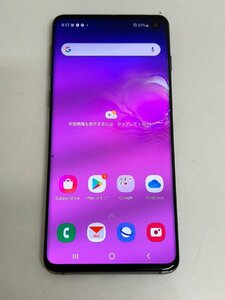 4277　au スマートフォン Galaxy S10 SCV41 中古 判定〇 SIMロック解除済み