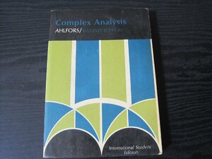 Complex Analysis AHLFORS/SECOND EDITION 　■洋書