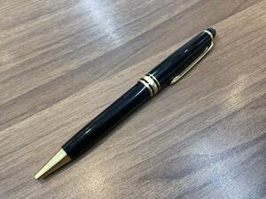 2649-1■MONTBLANC モンブラン マイスターシュテュックボールペン 筆記用具 ブラック ゴールド 筆記×