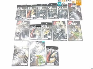 エバーグリーン SR-MINI 1/2OZ DW Dゾーン 1/2oz TW Dゾーン 1/2oz DW スピナーベイト 等 計14点 未使用