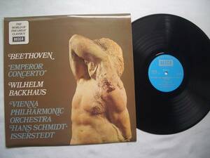 LP★ Beethoven / Wilhelm Backhaus /Vienna Philharmonic / Hans Schmidt-Isserstedt英国盤 ★kbr56