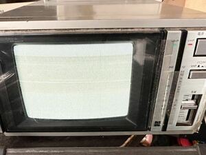 National pana color TH6-X6V 昭和レトロ ブラウン管 テレビ 通電のみ　ジャンク