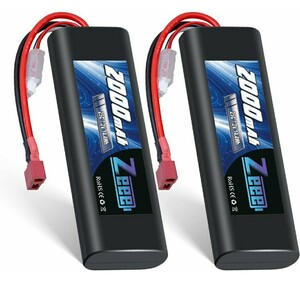 即決《送料無料》 ■2本セット■　7.4V リポ バッテリー　ラジコン 電池 Lipo yd-2 TT01 TT02 ドリパケ バギー ドリフト ワイルドウイリー