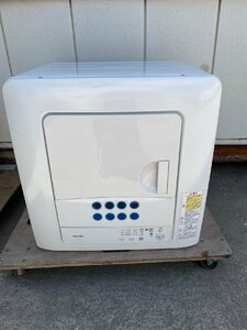 NI030091◆TOSHIBA 東芝◆2023年製 電気衣類乾燥機 ED-608 標準乾燥容量6.0kg 紙フィルター無し 直取歓迎！
