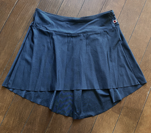 YUMIKO ユミコ イザベル スカート ショート丈 Mサイズ ダークグレー バレエスカート 大人バレエ プルオンスカート