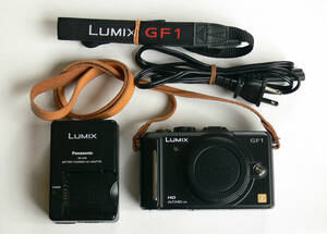 Panasonic LUMIX DMC-GF1 ブラック　美品　充電器・バッテリー付