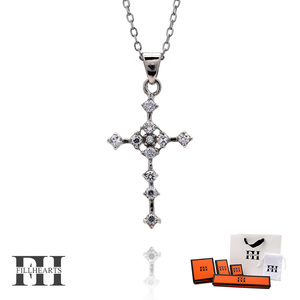 FILL HEARTS ネックレス シルバー Gothic Cross クロス 十字架 金属アレルギー対応 シルバー925