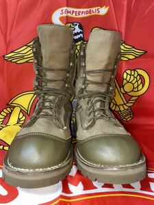 新品未使用　made in USA Bates 29502 Mens USMC Rugged All Terrain (RAT) Hot Weather Boots 10R 約28センチ　コヨーテブラウン