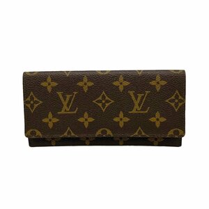 LOUIS VUITTON ルイヴィトン モノグラム ポルト カルト クレディ 二つ折り 札入れ 長財布 872 A2 ＊小銭入れ無し＊