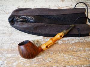 ◆JESS CHONOWITSCH PIPES イエス・コーノウィッチ デンマーク ヴィンテージ パイプ Pipe 喫煙グッズ タバコ 煙草 バンブー コレクター◆