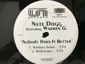 WESTSIDE / US PROMO ONLY / NATE DOGG FEAT WARREN G / NOBODY DOES IT BETTER