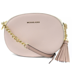 マイケルコース MICHAEL KORS タッセル チェーン ショルダーバッグ ロゴ ピンク /SR18 レディース