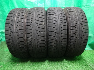 195/65R15●ブリヂストン ブリザック レボGZ BRIDGESTONE BS BLIZZAK REVO GZ 中古冬タイヤ4本●ユ66