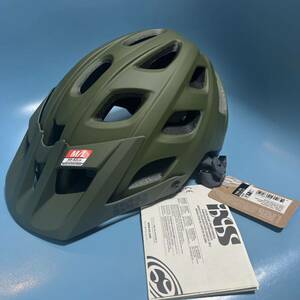 IXS TRAIL EVO HELMET ヘルメット　MLサイズ　58cm 〜62cm オリーブ　新品未使用品　MTB ダイヤル調節付き　自転車ヘルメット