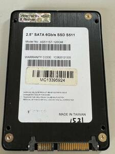  ADATA SSD120GB【動作確認済み】1521