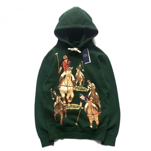 未使用品 POLO RALPH LAUREN ポロラルフローレン GRAOHIC HOODIE パーカー フーディー プルオーバー スウェット 裏起毛 XS グリーン