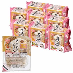 アイリスオーヤマ パック ご飯 低温製法米 発芽玄米ごはん 非常食 レトルト 150g ×24個