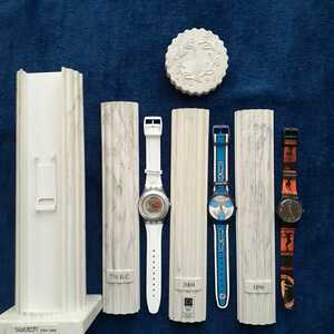 未使用　SWATCH Olympic Special Moments GZS37 2004限定品　シリアルナンバー有り。