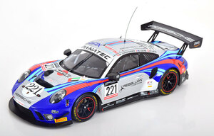 Ixo 1/18 Porsche 911 GT3 R #221 24h Spa 2022 Martini Lietz/Christensen/Estre　ポルシェ　イクソ