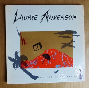 LAURIE ANDERSON「MISTER HEARTBREAK」米ORIG [半透明盤] シュリンク美品