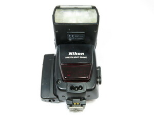 【 中古動作確認済 使用感あり 】Nikon SPEEDLIGHT SB-800 増設電池パック付 ニコン ストロボ ［管NI2056］