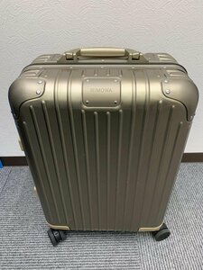 aei3126【中古】RIMOWA リモワ ORIGINAL Cabin 9255303400 キャビン 35L スーツケース キャリーバッグ