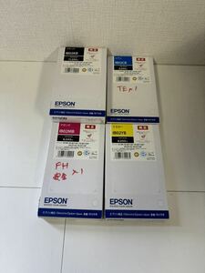 【4色セット】未使用 EPSON 純正カートリッジ IB02KB,IB02MB,IB02CB,IB02YB　訳アリ