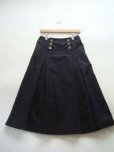 tricot COMME des GARCONS ブラックフレアスカート sizeS トリコ