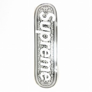 未使用品 シュプリーム SUPREME 21AW CELTIC KNOT Skateboard スケートボード デッキ ロゴ 総柄 木製 黒 ブラック 白 ホワイト その他