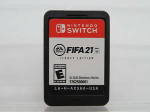 ニンテンドースイッチソフト　FIFA21　レガシーエディション　海外版　中古品　W2－188A 
