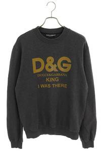 ドルチェアンドガッバーナ DOLCE & GABBANA サイズ:46 フロントロゴスウェット 中古 BS99