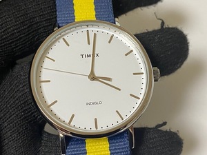 タイメックス TIMEX WEEKENDER ウィークエンダー FAIRFIELD フェアフィールド ナイロン系ストラップ 腕時計 TW2P90900 展示未使用品　