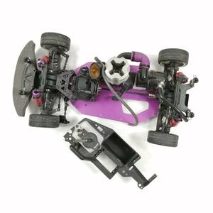 【中古】HPI Racing R10 ラジコン 動作未確認 ジャンク品 部品取り メーカー ダブルデッキ レーシング おもちゃ 車 (#DWF8Q)