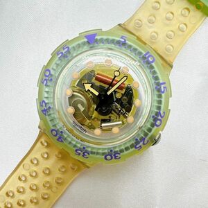 A2404-9-7 １円スタート クオーツ　不動品　SWATCH　SCUBA200　スウォッチ　スキューバ200　メンズ腕時計　箱あり　