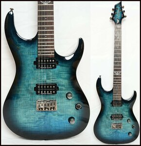 ★Washburn★PXMTR20 Parallaxe PXM Series Trans Blue ハードテイル Seymour Duncan搭載モデル 美品 Trevor Rabin★